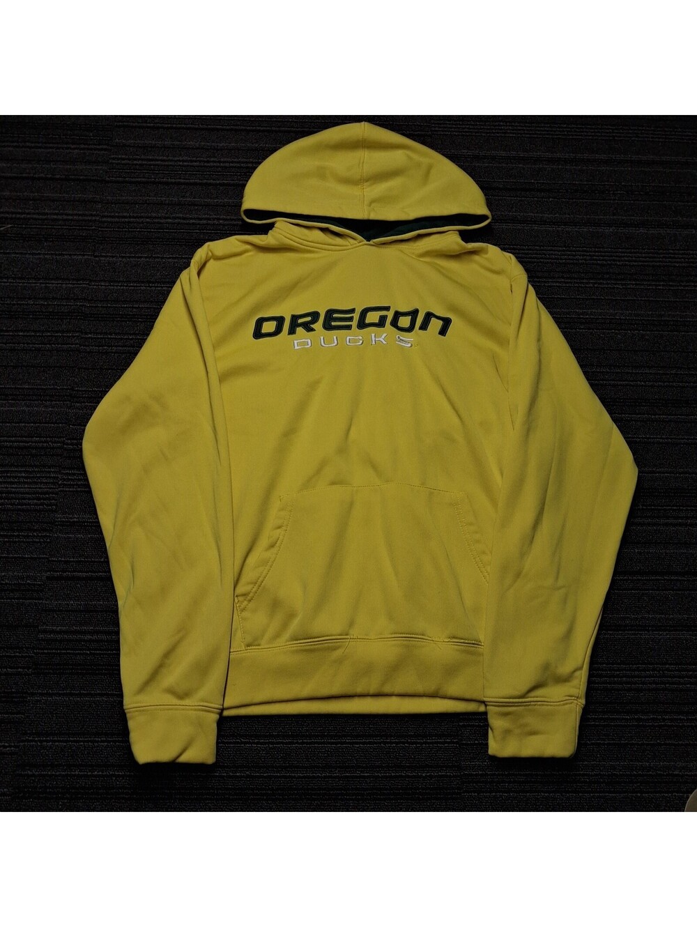 Stadium Athletics NCAA Oregon Ducks Men's Pull Over Hoodie Size L.